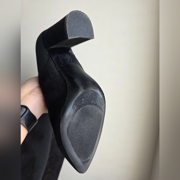 Steve Madden Black Over the Knee Boots - Picture 4 of 12